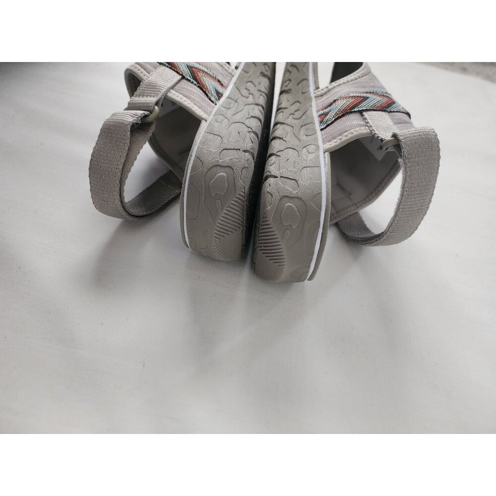 MUK LUKS Women's Clay Boardwalk Parade Microfiber Slingback Mule Sandal Size 9 - Picture 9 of 16